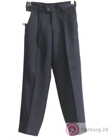 Брюки для мальчика серые/голубые  Брд001/223 купить оптом
