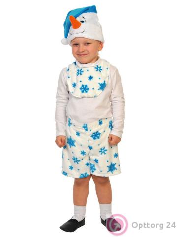 Костюм детский карнавальный Снеговик купить оптом