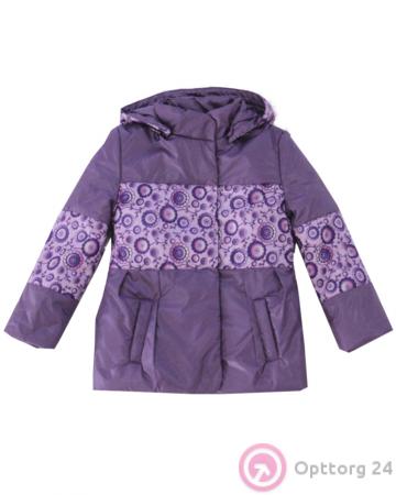 Куртка демисезонная фиолетовая купить оптом