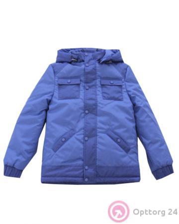 Куртка демисезонная синяя купить оптом