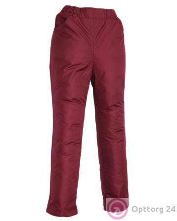 Брюки детские бордового цвета купить оптом