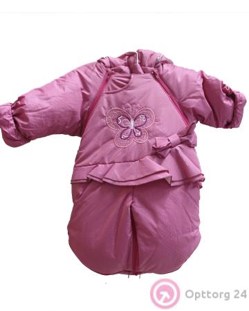 Утеплённый Костюм-трансформер для девочки. купить оптом