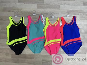 Купальник подростковый спортивный закрытый купить оптом