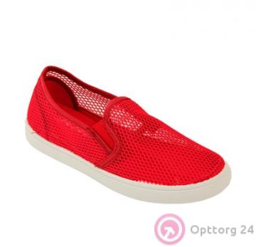 Кеды женские красные сетчатые купить оптом