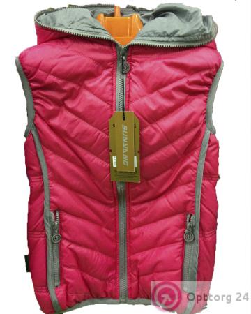 Жилет подростковый, на синтепоне купить оптом