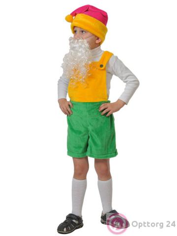 Костюм детский карнавальный Гномик купить оптом
