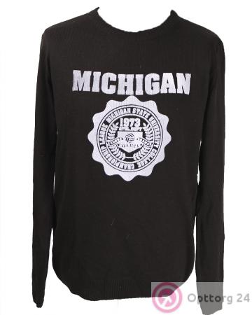 Кофта мужская, с надписью "MICHIGAN" купить оптом