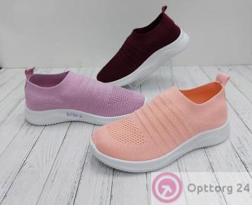 Кроссовки подростковые для девочки однотонные купить оптом