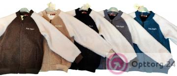 Куртка детская меховая демисезонная DADITA, разноцветные купить оптом