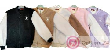 Куртка детская меховая демисезонная DADITA купить оптом