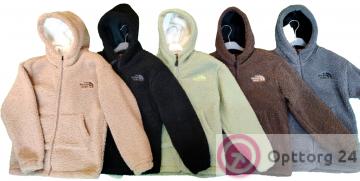 Куртка детская меховая демисезонная с логотипом DADITA, разноцветные купить оптом