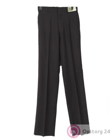 Брюки детские на мальчика чёрного цвета классика купить оптом