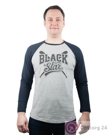 Тонковка мужская с черными рукавами "Black Star" купить оптом