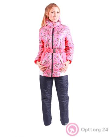 Костюм утепленный куртка +брюки на синтепоне 250 гр HW46-233272 купить оптом