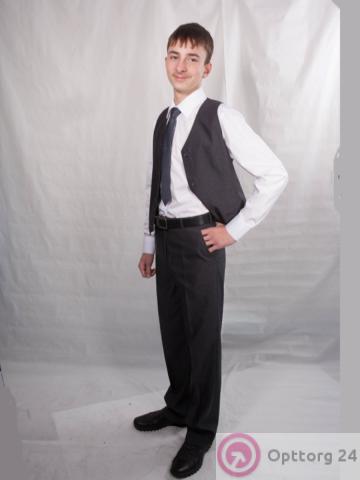 Костюм для мальчика двойка жилет + брюки купить оптом