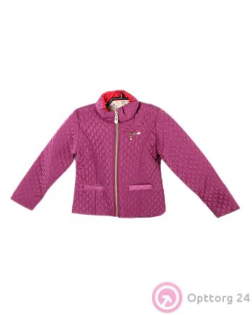 Куртка женская сиреневая с надписью купить оптом