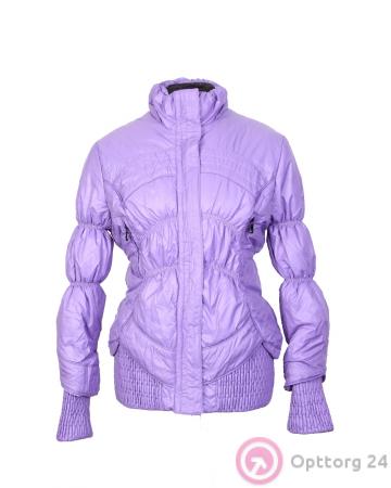 Пуховик подростковый сиреневый купить оптом