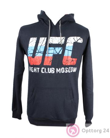 Толстовка мужская синяя UFC купить оптом