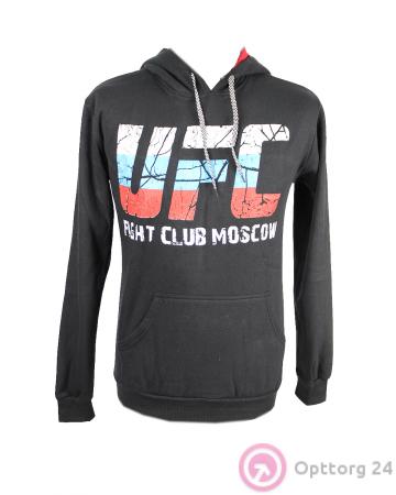 Толстовка мужская черная UFC купить оптом