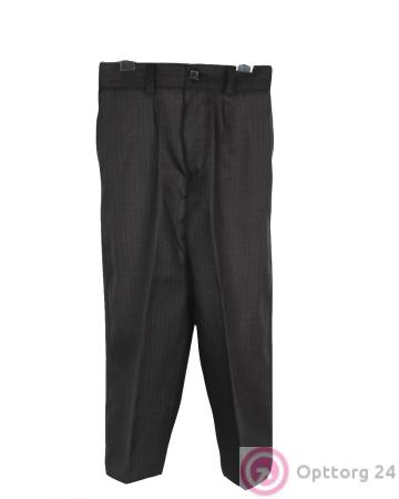 Брюки дошкольные черные с полосками купить оптом