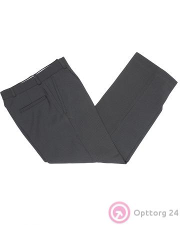 Брюки для мальчика голубые полосатые купить оптом