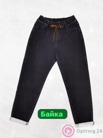 Джинсы женские с начесом из байки  купить оптом