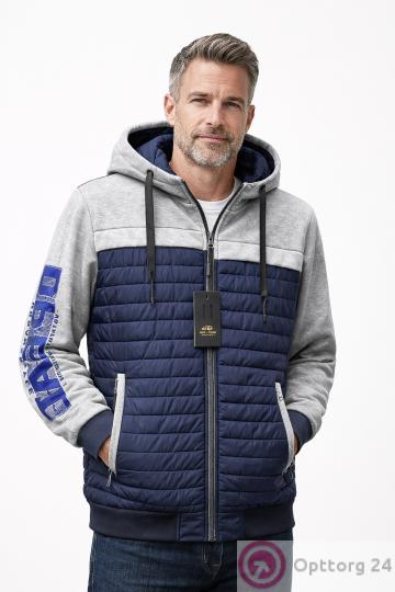 Куртка-толстовка мужская демисезонная с принтом купить оптом