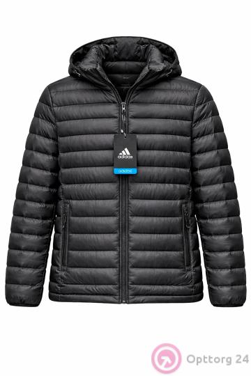 Куртка мужская демисезонная на синтепоне спортивного кроя купить оптом