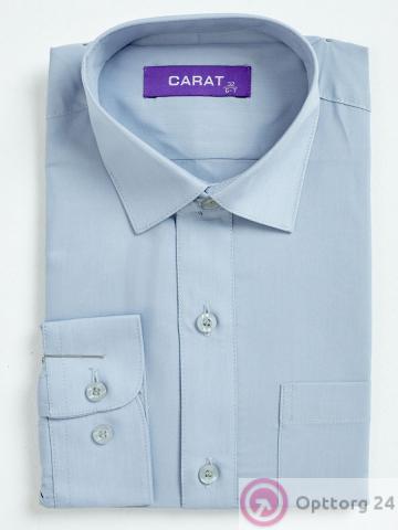 Рубашка с длинным рукавом для мальчика "CARAT" цвет светло-серый купить оптом