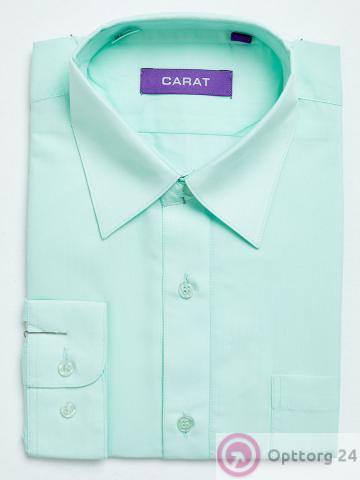 Рубашка с длинным рукавом для мальчика "CARAT" цвет мятный купить оптом