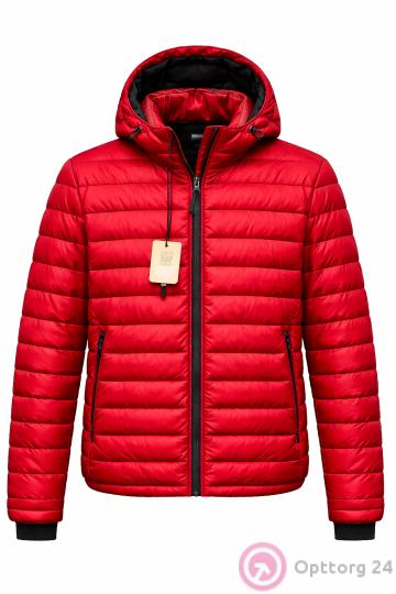 Куртка мужская демисезонная (большие размеры) однотонная купить оптом