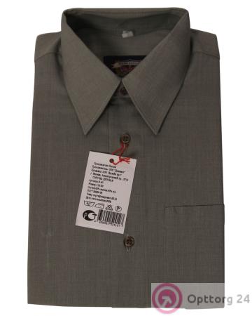 Сорочка для мальчика темно-серого цвета купить оптом