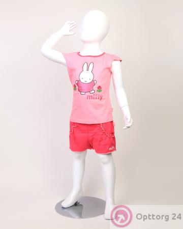 Костюм детский "Дисней" розовый с принтом купить оптом