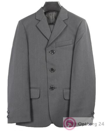 Детский костюм школьный темно серого цвета. купить оптом