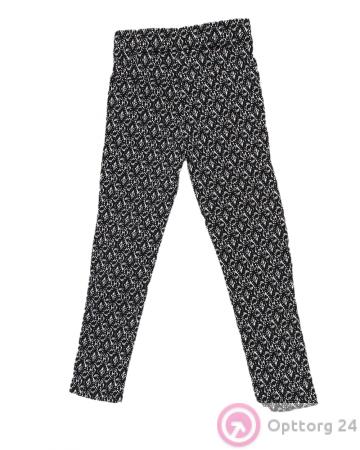 Брюки -джегинсы детские с графическим принтом купить оптом