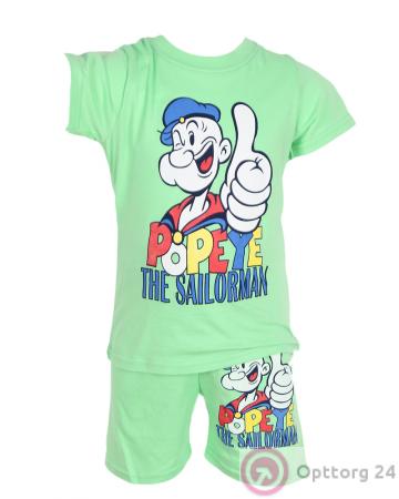 Костюм детский салатового цвета Сейлормен купить оптом