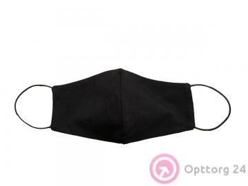 Маска тканевая черная купить оптом