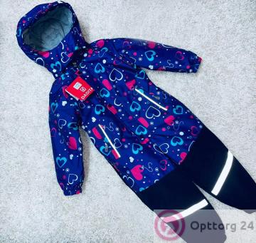 Комбинезон детский сплошной для девочки купить оптом