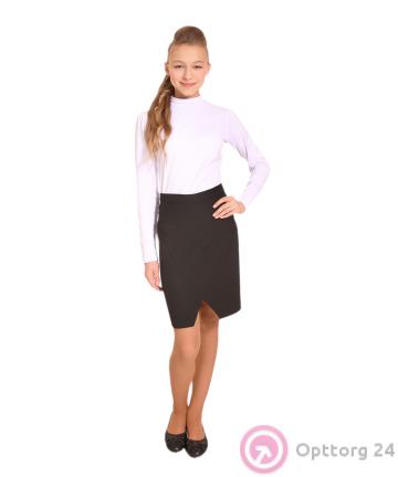 Юбка Л14 черный купить оптом