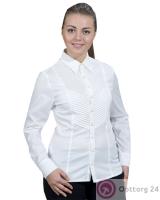 Рубашка женская легкая с цветочным рисунком и пуговицами купить оптом