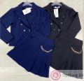 Костюм двойка пиджак и юбка для девочки купить оптом
