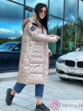 Пальто зимнее женское молодежного стиля приталенное купить оптом