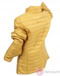 Детская стеганная куртка желтого цвета с завязкой. купить оптом