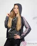 Куртка женская спортивная с капюшоном купить оптом