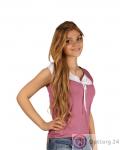 Футболка женская розовая на завязках купить оптом