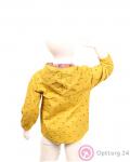 Куртка-парка детская желтого цвета купить оптом