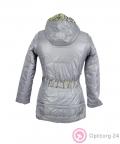 Куртка серая с поясом купить оптом