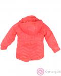 Куртка детская розовая с черными карманами купить оптом