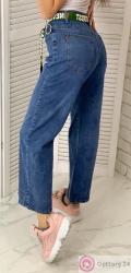 Джинсы женские расклешенные с разрезами купить оптом