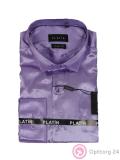 Сорочка мужская PLATIN в ассортименте цветов фасон slim fit купить оптом